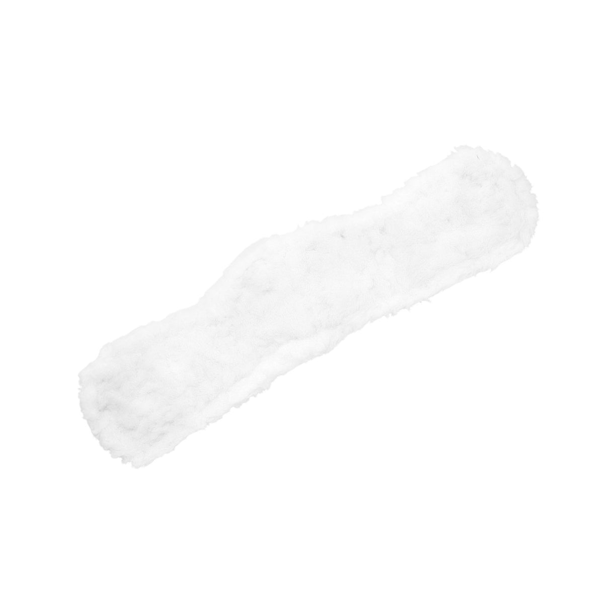 Acavallo Shaped Girth Sleeve Classic Gel Faux Sheepskin #colour_white