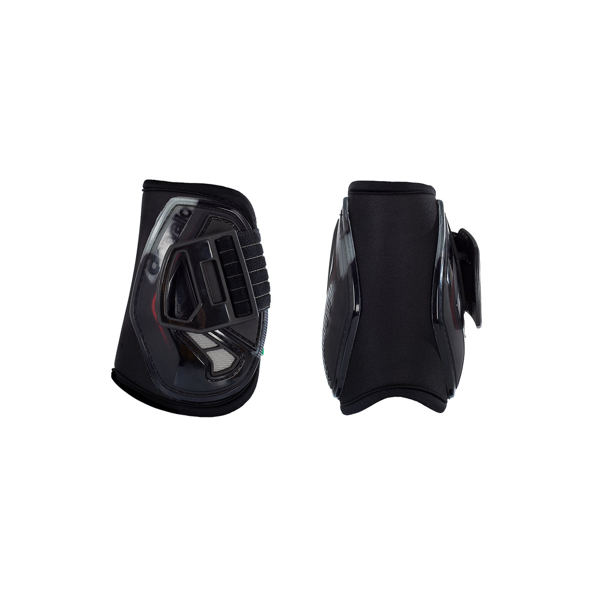 Acavallo Opera Fetlock Boots E-Click Fastening #colour_black
