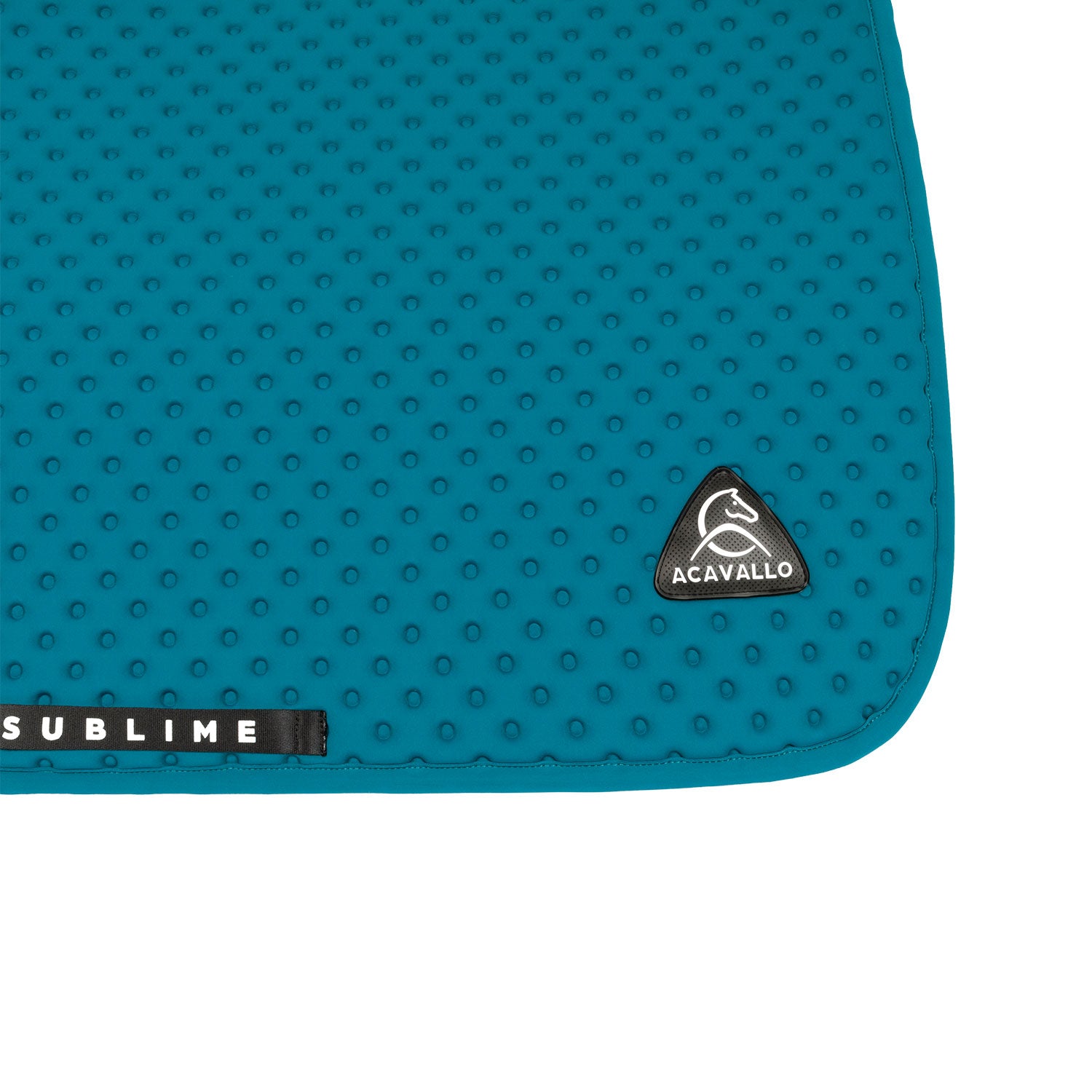 Acavallo Point Jumping Saddle Pad #colour_green