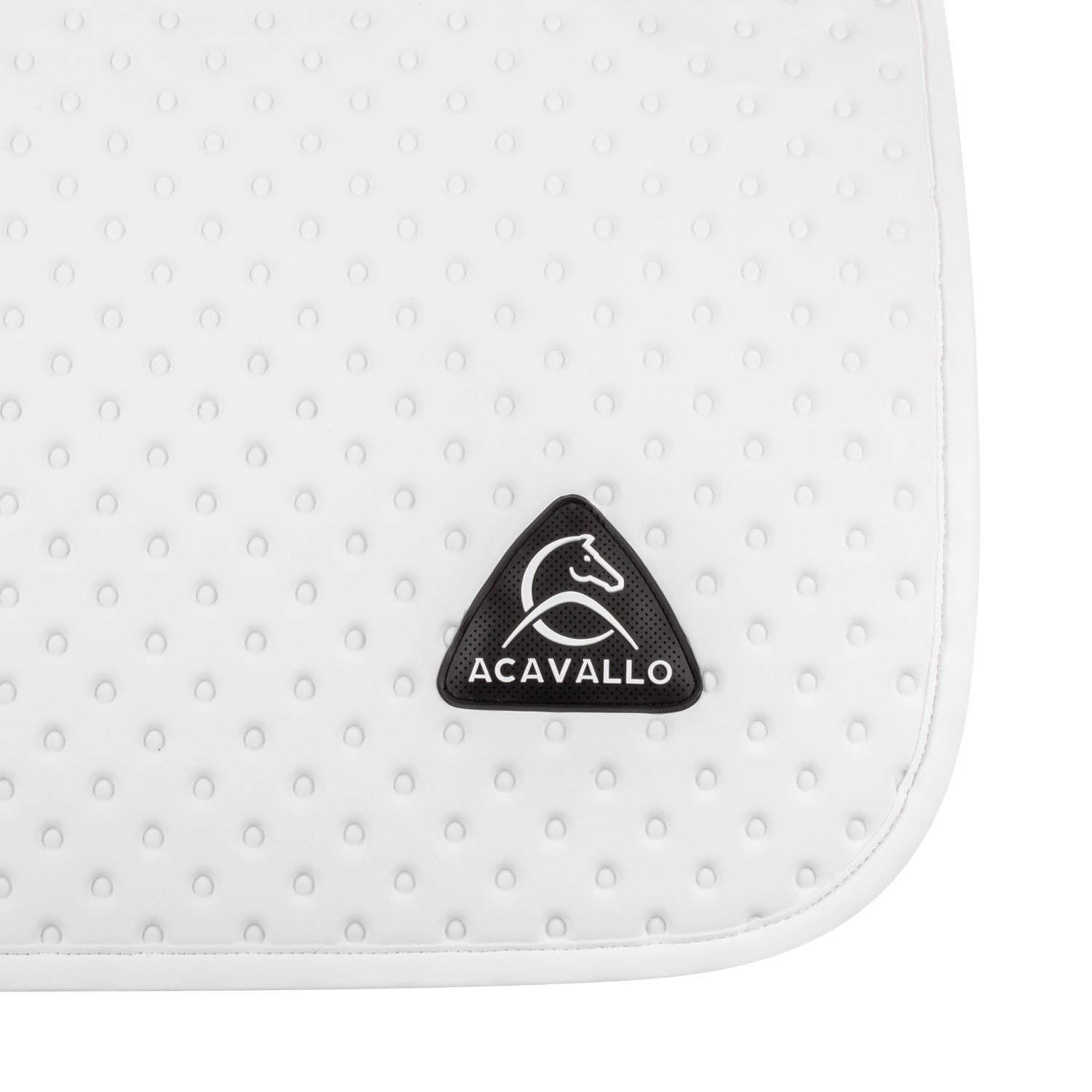 Acavallo Point Jumping Saddle Pad #colour_white