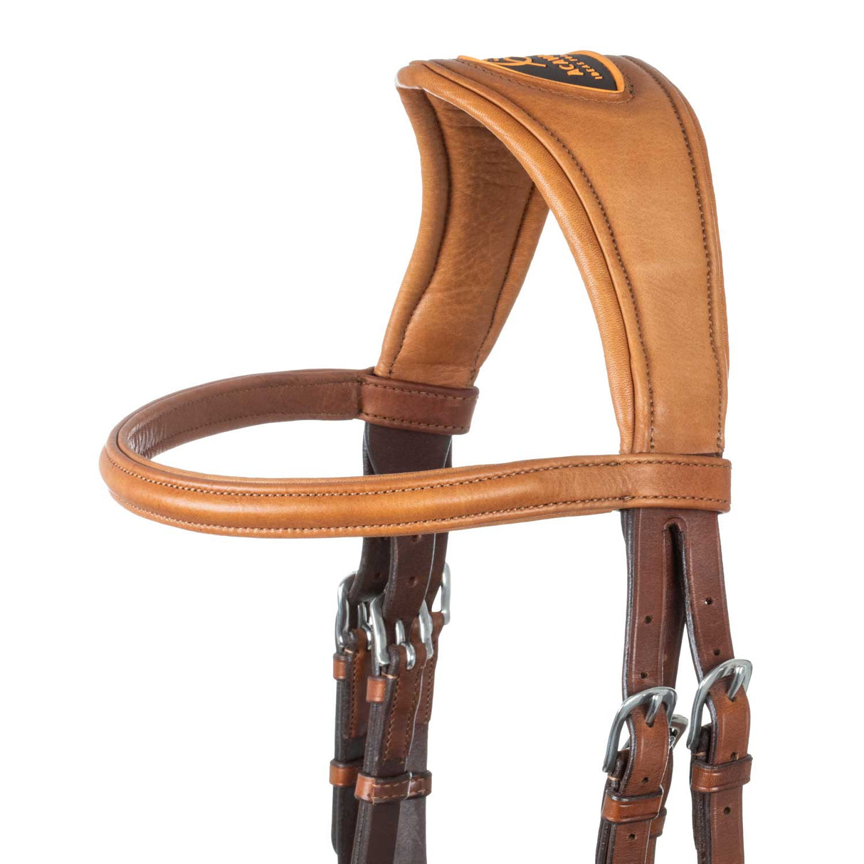 Acavallo Filosofia Bridle Calfskin #colour_cognac