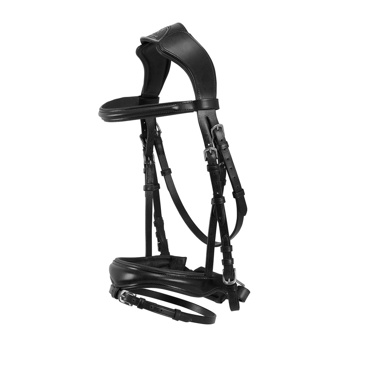 Acavallo Maestà Bridle Calfskin #colour_black