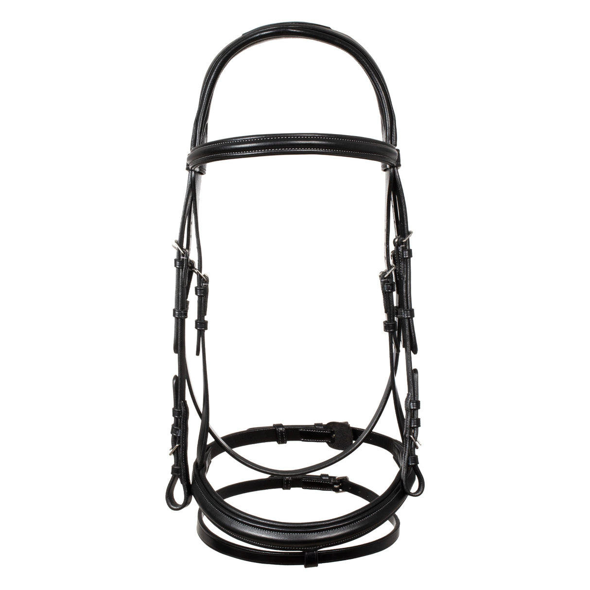 Acavallo Guernica Calfskin Bridle #colour_black