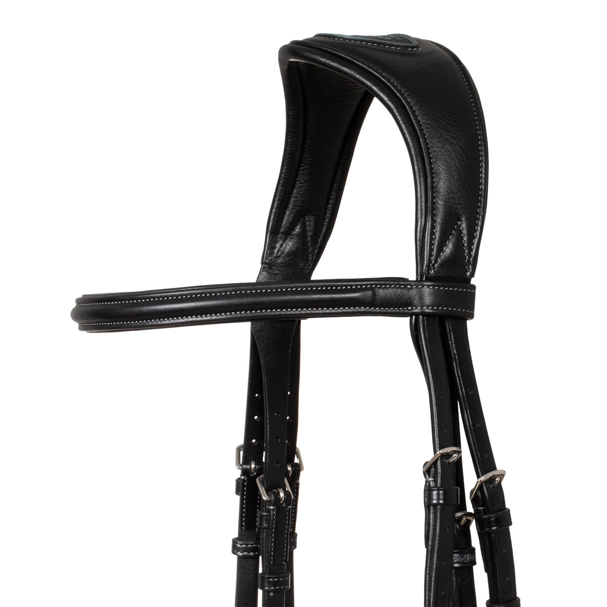 Acavallo Guernica Calfskin Bridle #colour_black