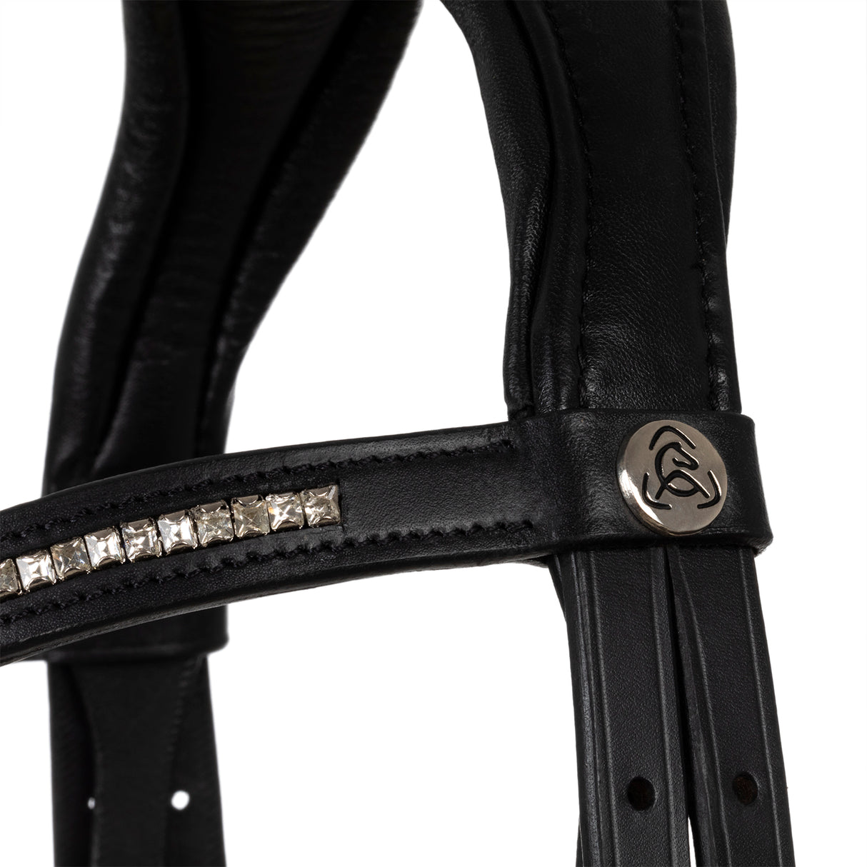 Acavallo Dama Bridle Calfskin #colour_black