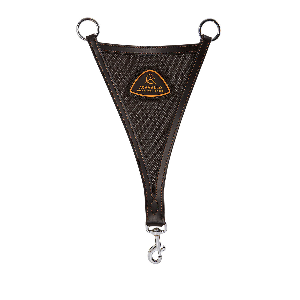 Acavallo Bib Martingale Mesh Insert #colour_brown