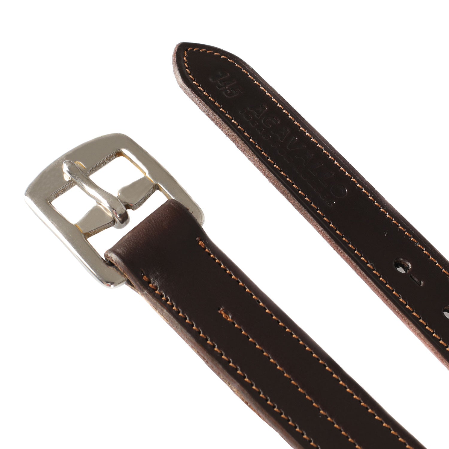 Acavallo Classic Stirrup Leathers #colour_brown