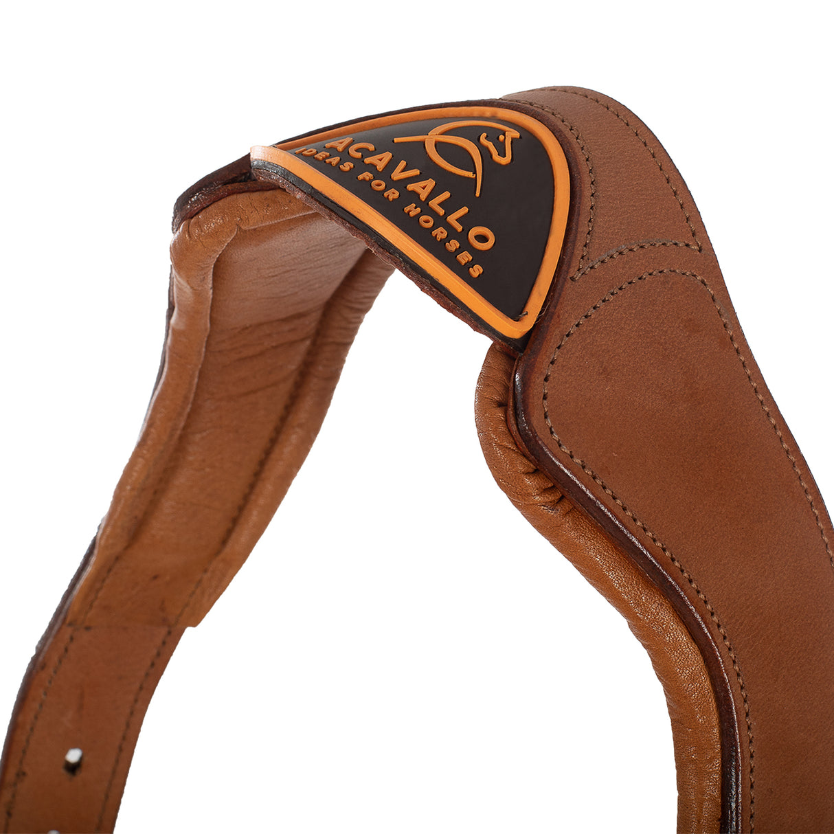Acavallo Ergonomic Halter Calfskin #colour_cognac
