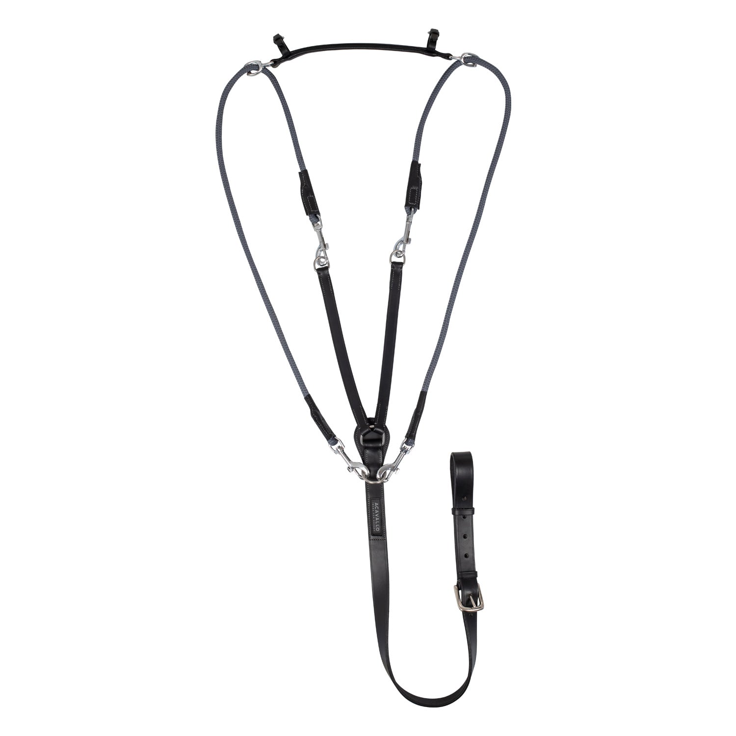 Acavallo Chambon Italian Calfskin & Nylon #colour_black