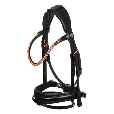 Acavallo Ninfea Bridle Calfskin #colour_black
