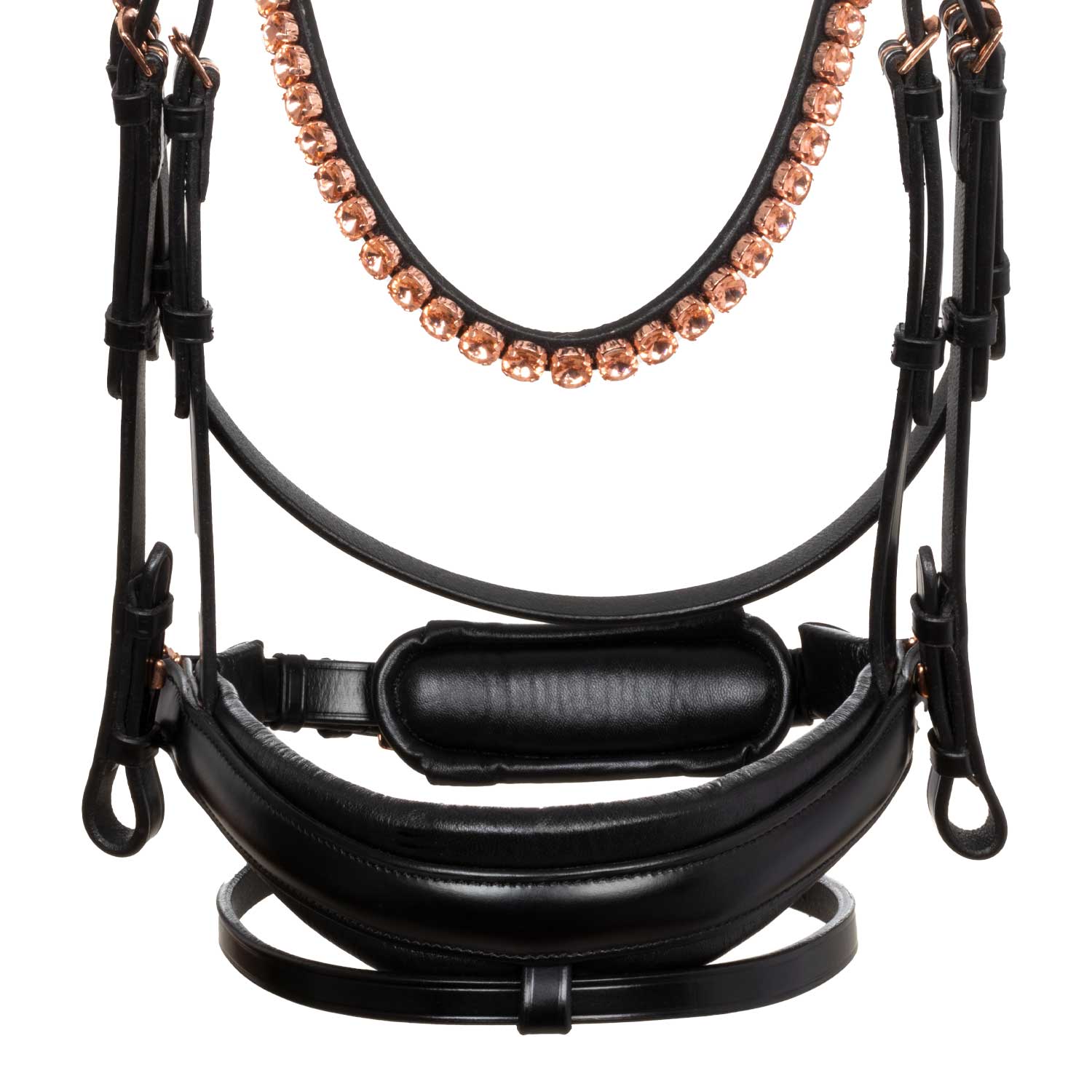 Acavallo Ninfea Bridle Calfskin #colour_black