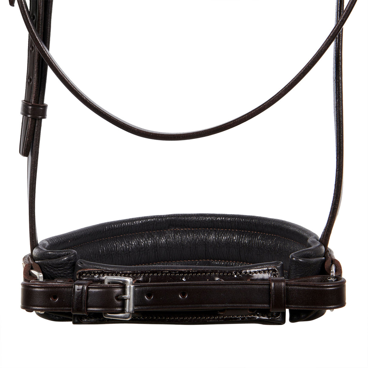 Leather dressage bridle