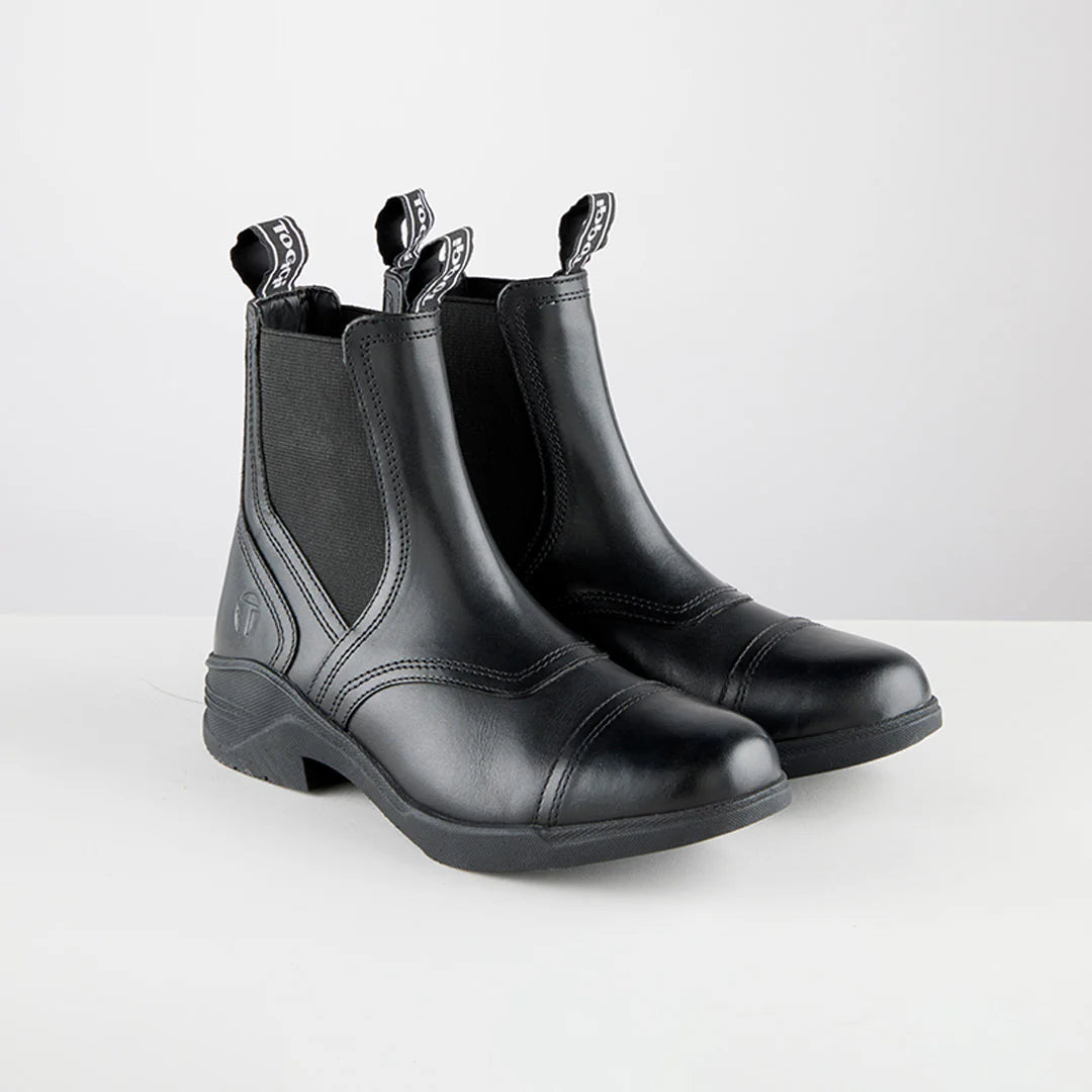 Toggi Boughton Childrens Jodhpur Boot #colour_black