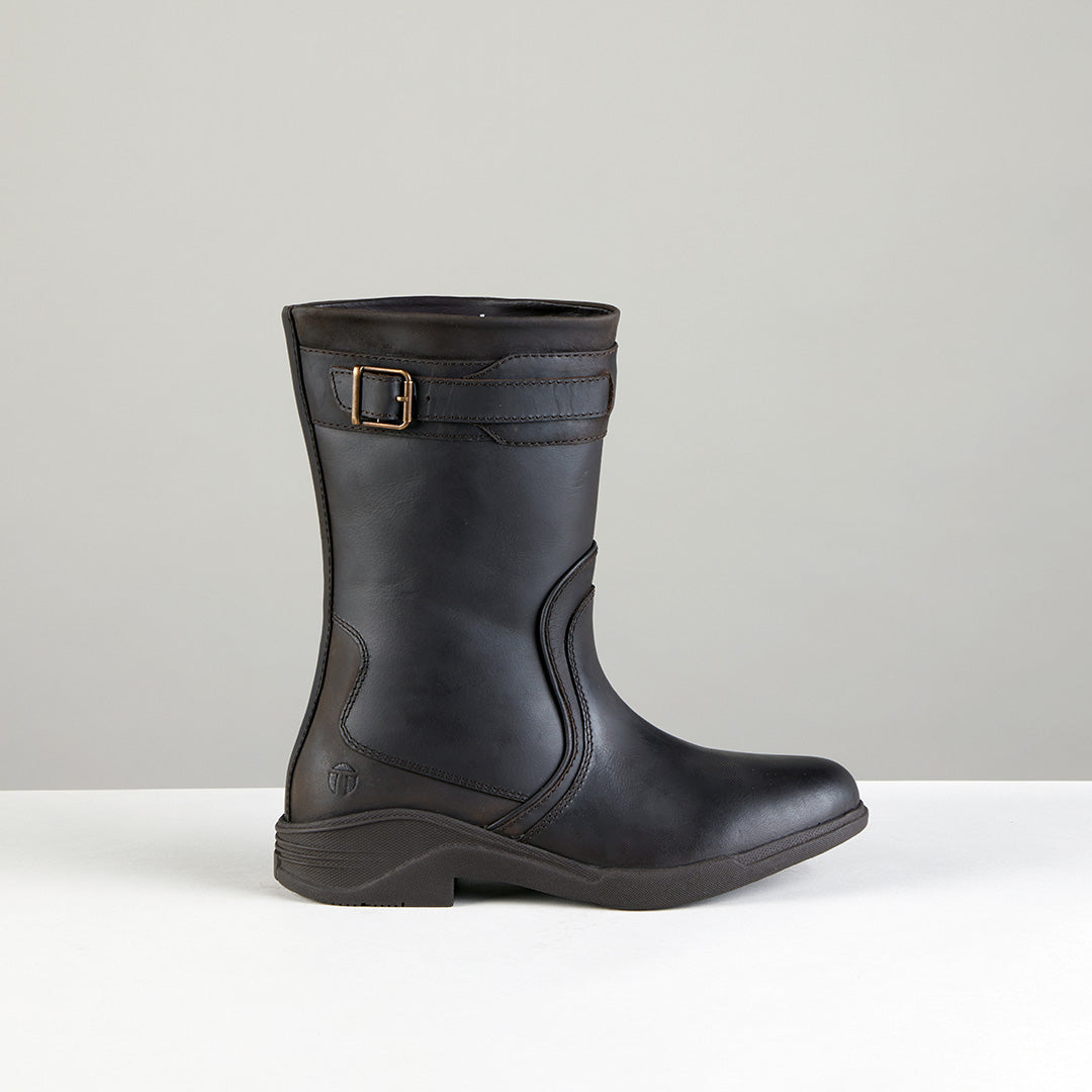 Toggi Dovecote Ladies Pull on Boot #colour_dark-brown