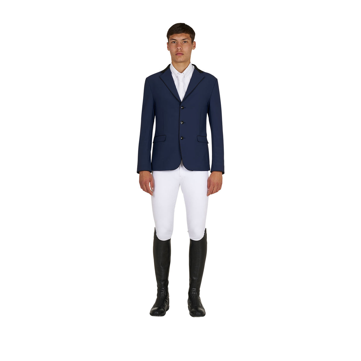 Equestro Men's Competition Jacket With Three Buttons