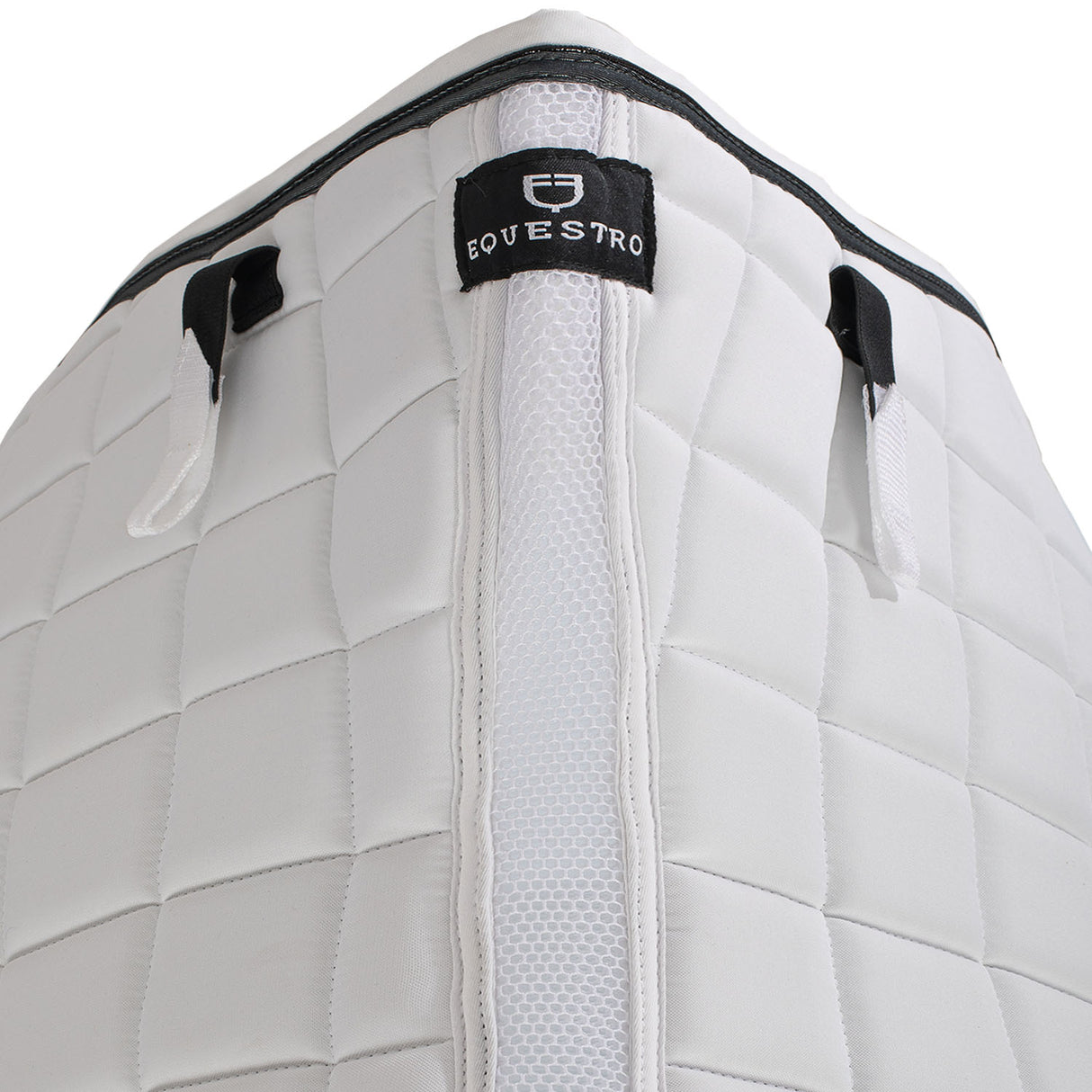Equestro Shaped Jumping Saddle Pad #colour_white