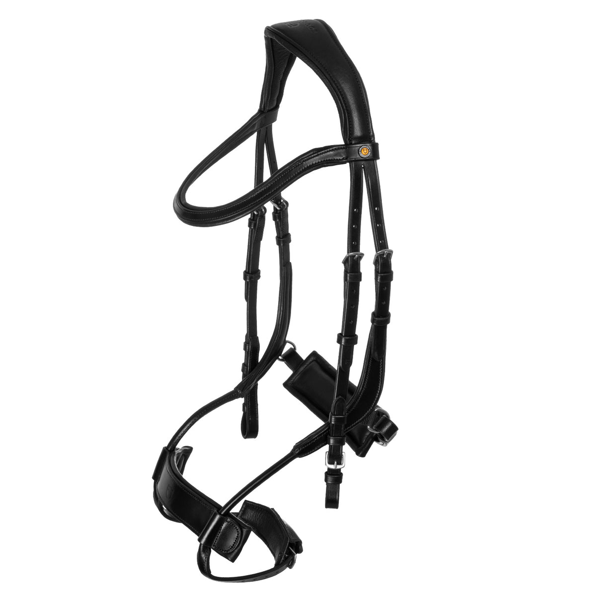 Equestro Collegiate Comfitec Anatomic Leather Bridle
