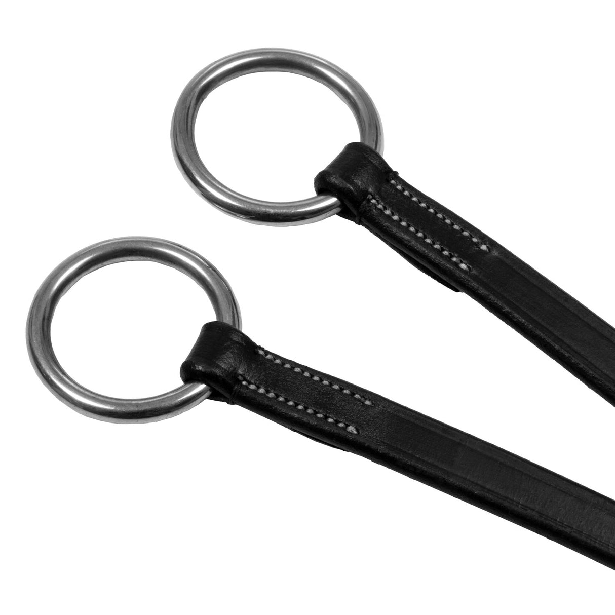 Equestro Collier Martingale With Silver Stitching