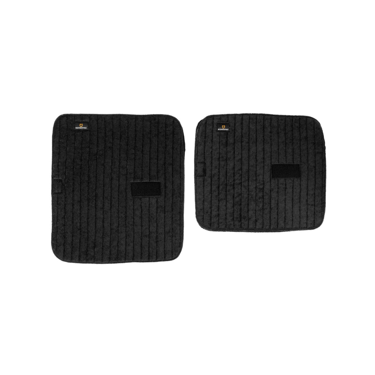 Equestro Terry Cloth Underpads (4Pcs) #colour_black