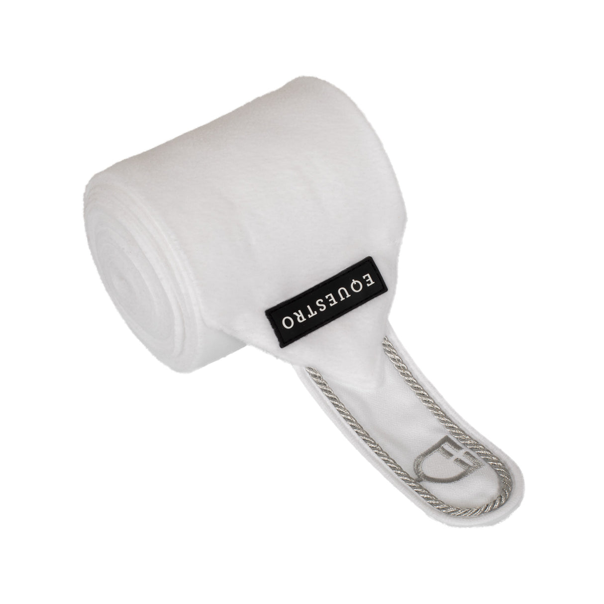 Equestro Breathable Fleece Bandages #colour_white