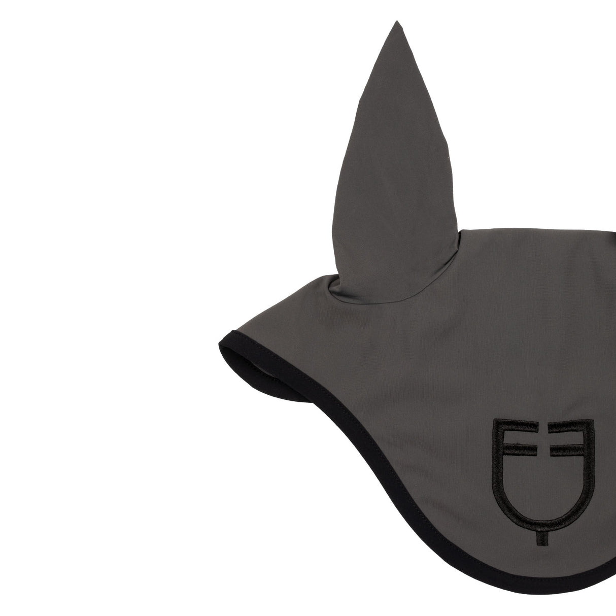 Equestro Black Line Edition Fly Veil In Stretch Material