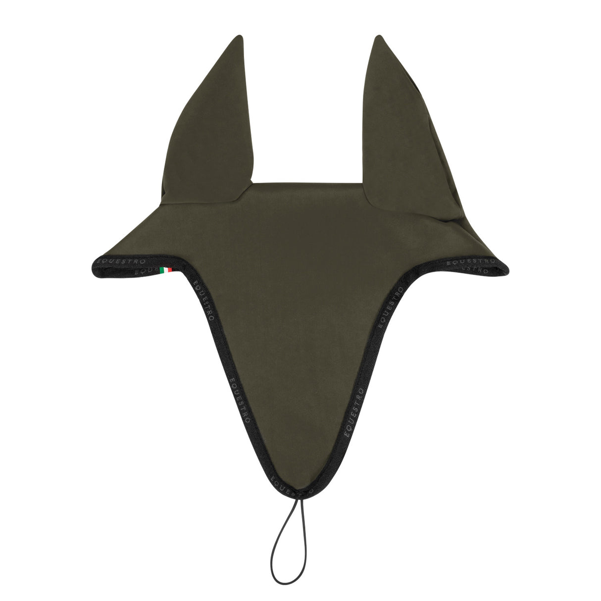 Fly veil in technical fabric with noseband attachment