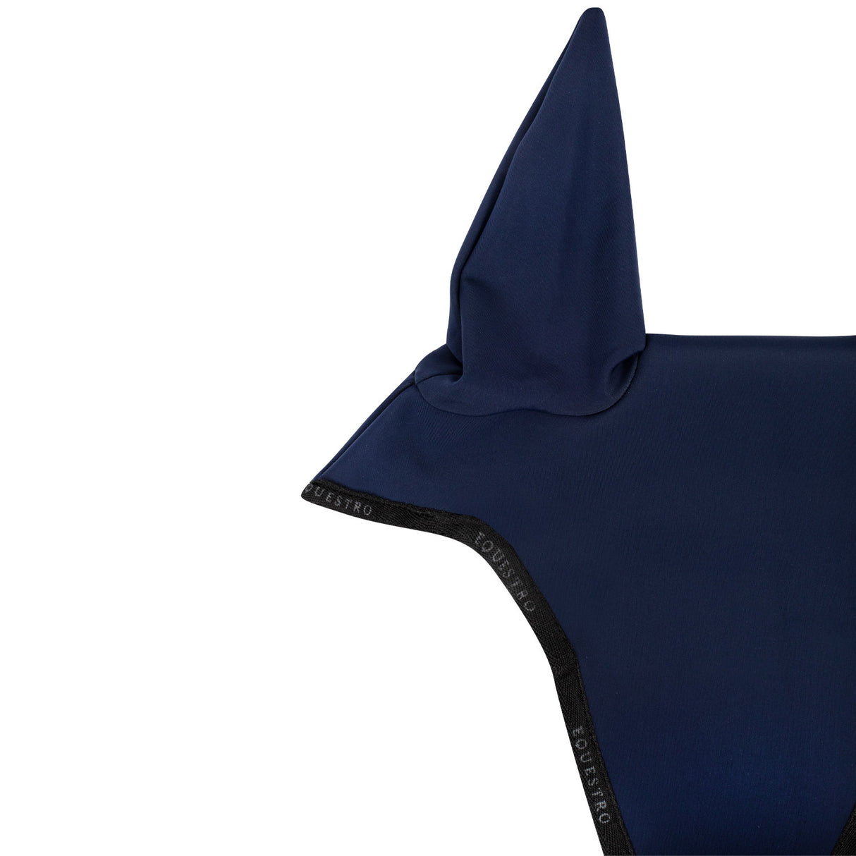 Fly veil in technical fabric with noseband attachment