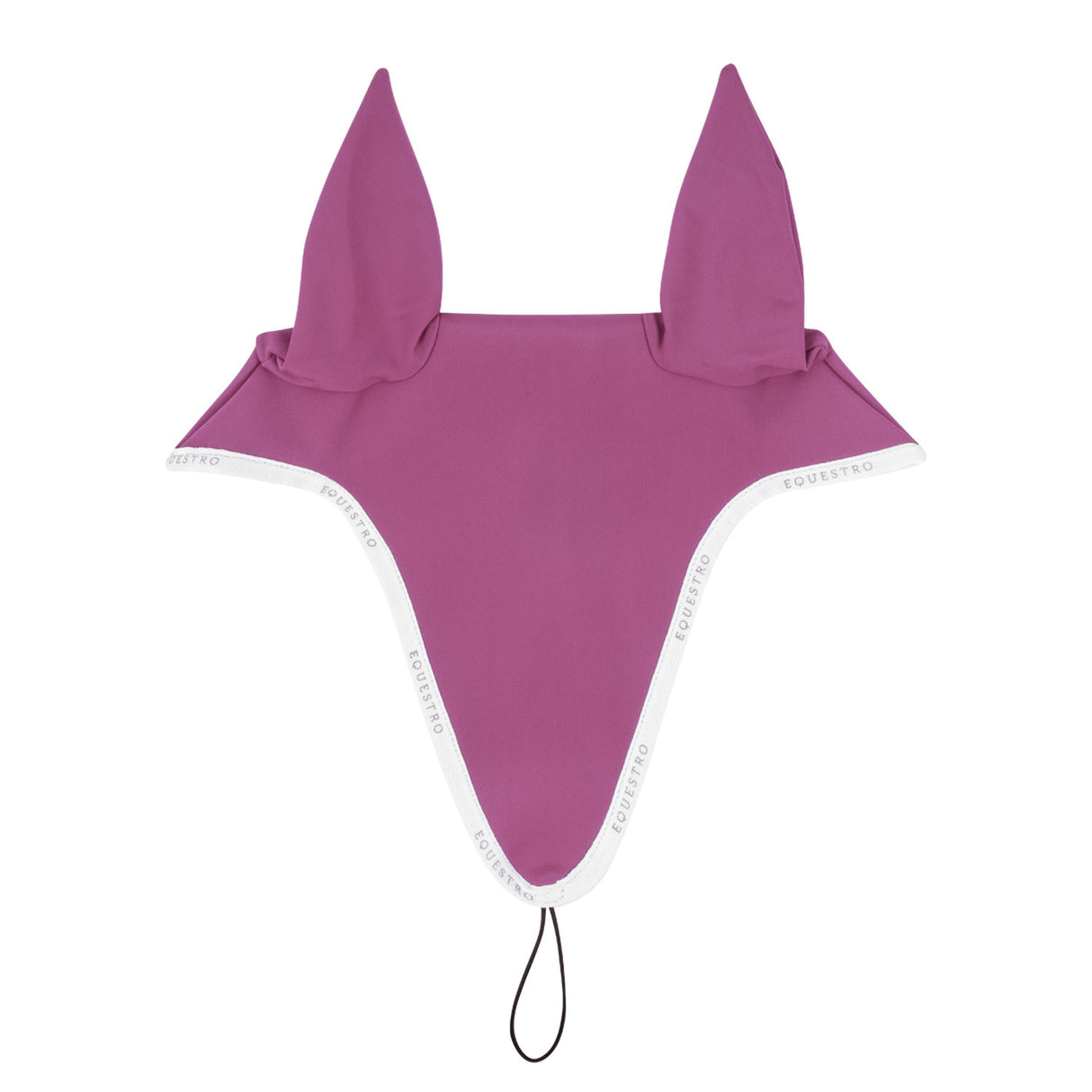 Fly veil in technical fabric with noseband attachment
