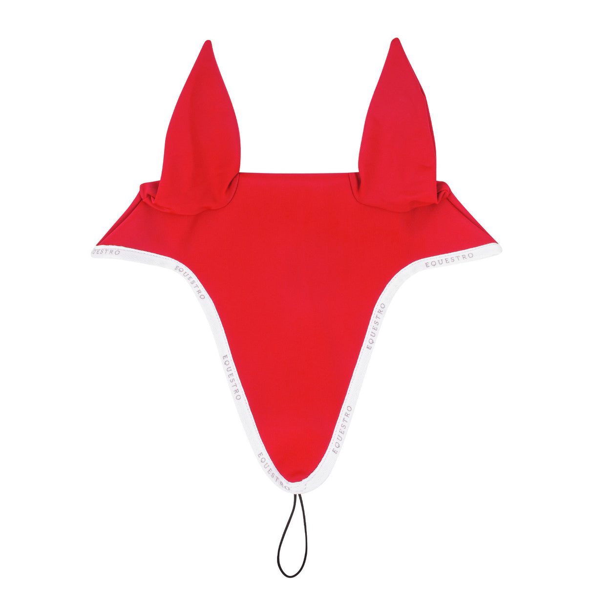 Fly veil in technical fabric with noseband attachment