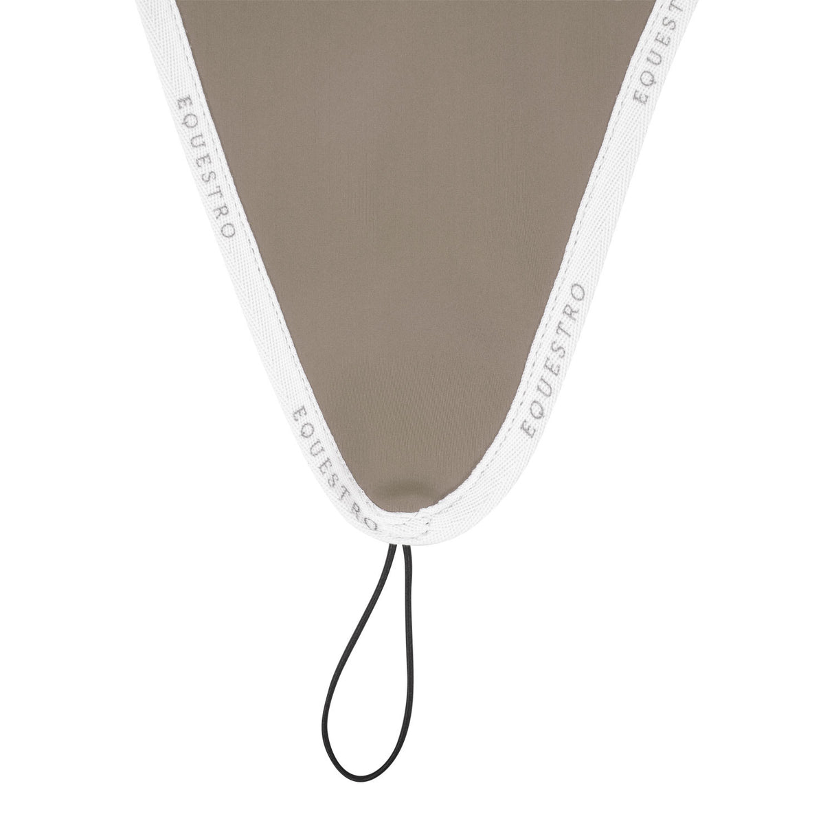 Fly veil in technical fabric with noseband attachment