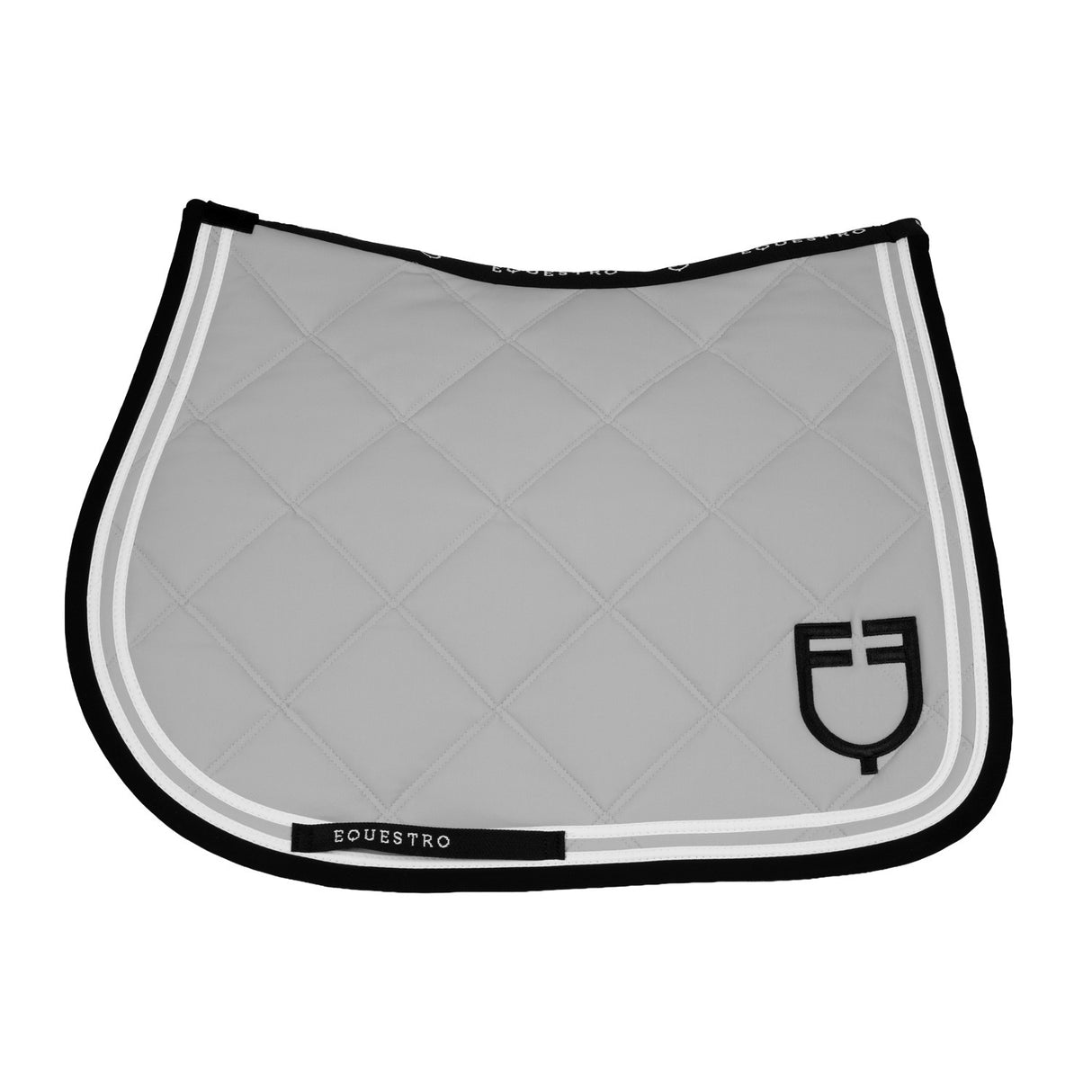 Double Stripes jumping saddle pad in technical fabric
