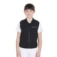 Equestro Kids' Vest In Technical Fabric #colour_black