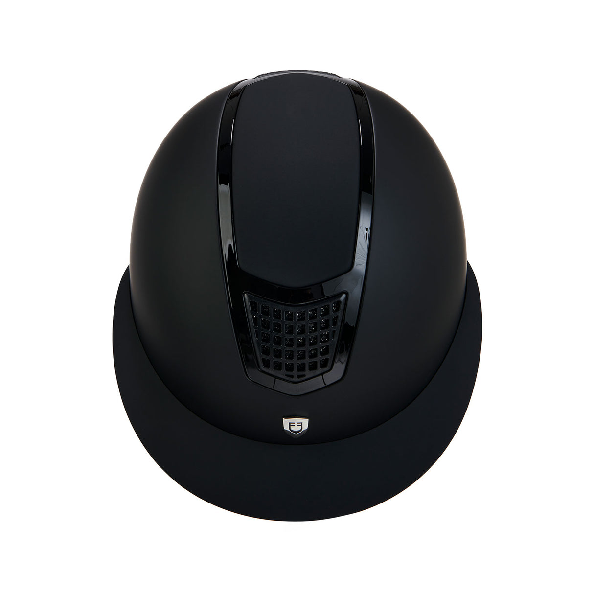Equestro Ultra-Light Helmet In Resistant Matte Plastic En 1384-2023 Homologation #colour_black