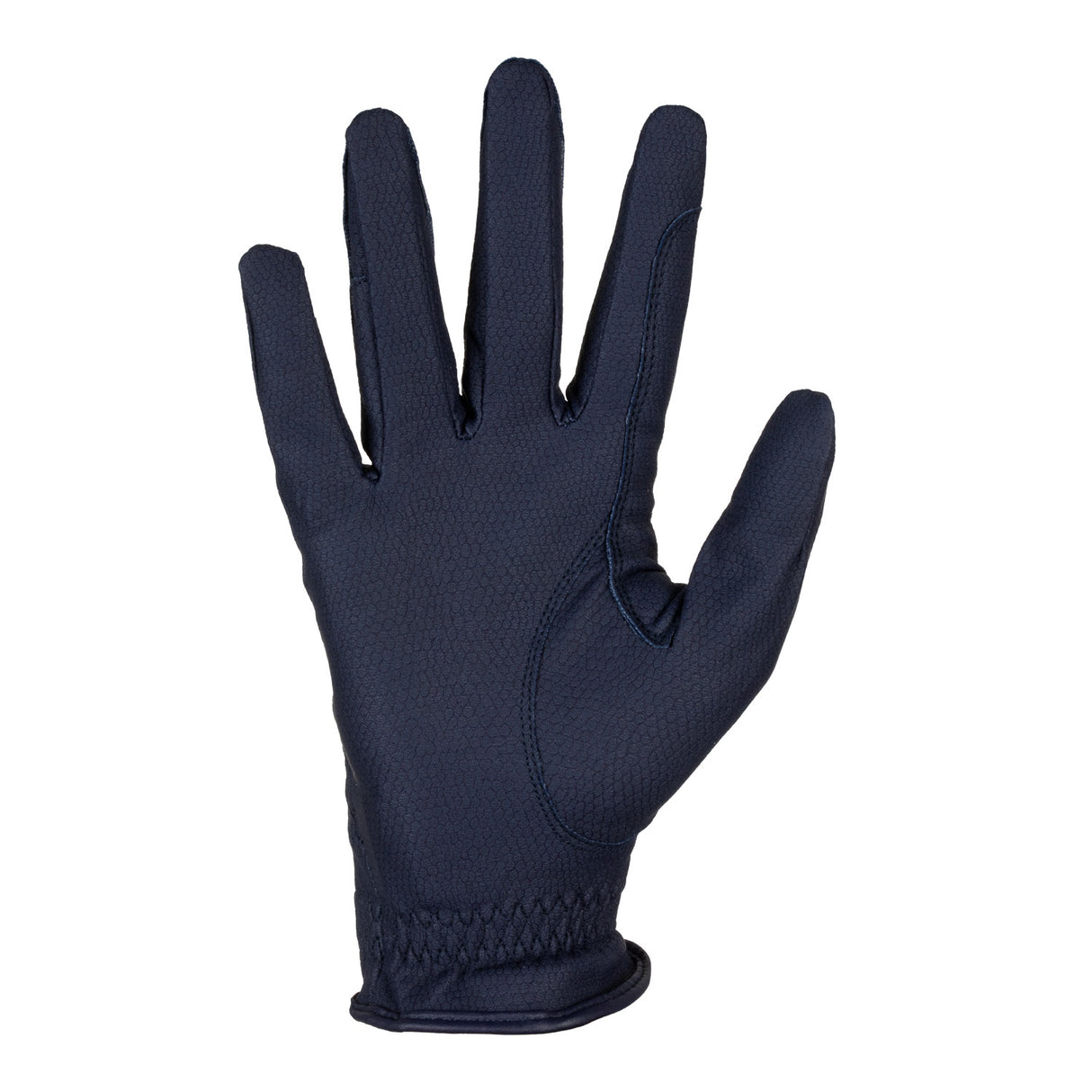 Equestro Unisex Gloves In Synthetic Leather With Tear-Away Closure #colour_blue