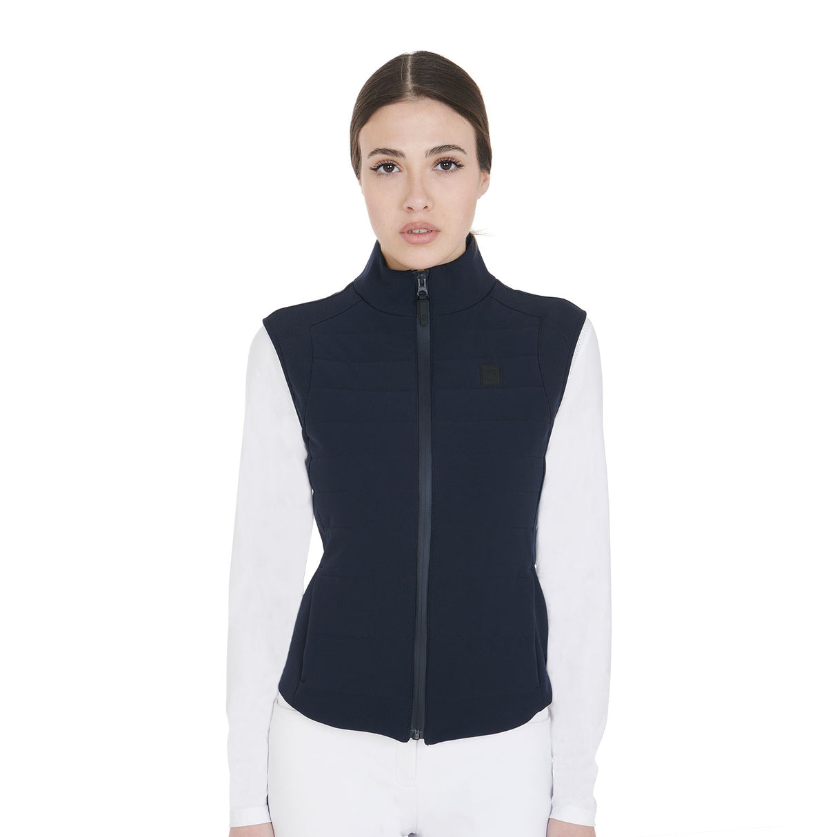 Equestro Women's Kemi Breathable Technical Vest #colour_blue