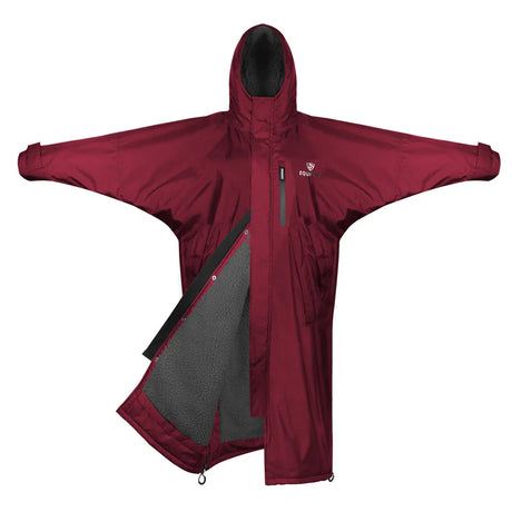 EQUIDRY Children's Thick Fleece Evolution #colour_plum-grey