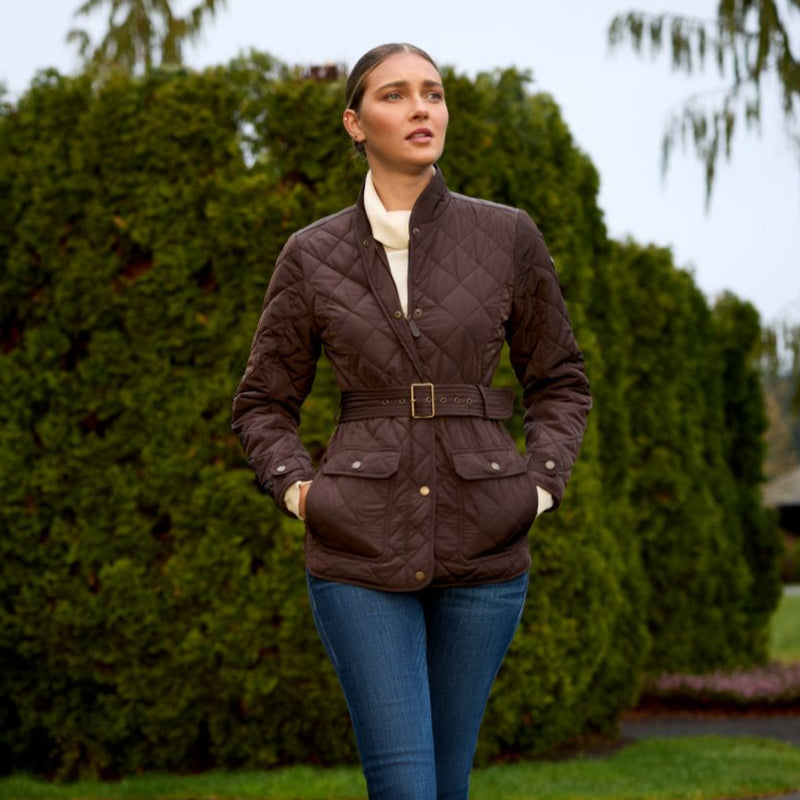Ariat Women's Woodside Jacket - Coffee Bean #colour_coffee-bean