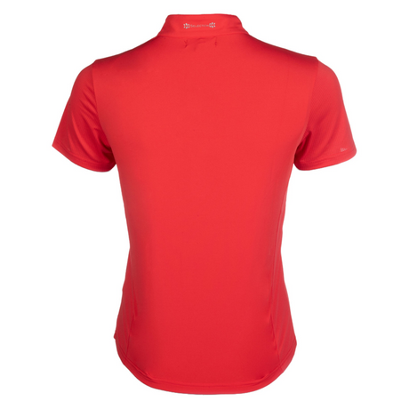 HKM Short Sleeve Functional Shirt -Aruba- #colour_red