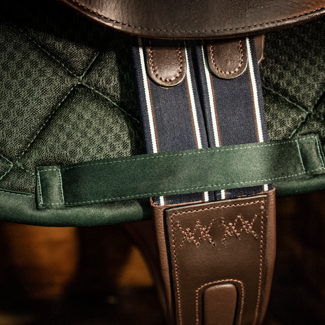 Horseware Ireland Alessandro Albanese Performance Jump Pad #colour_hunter-green