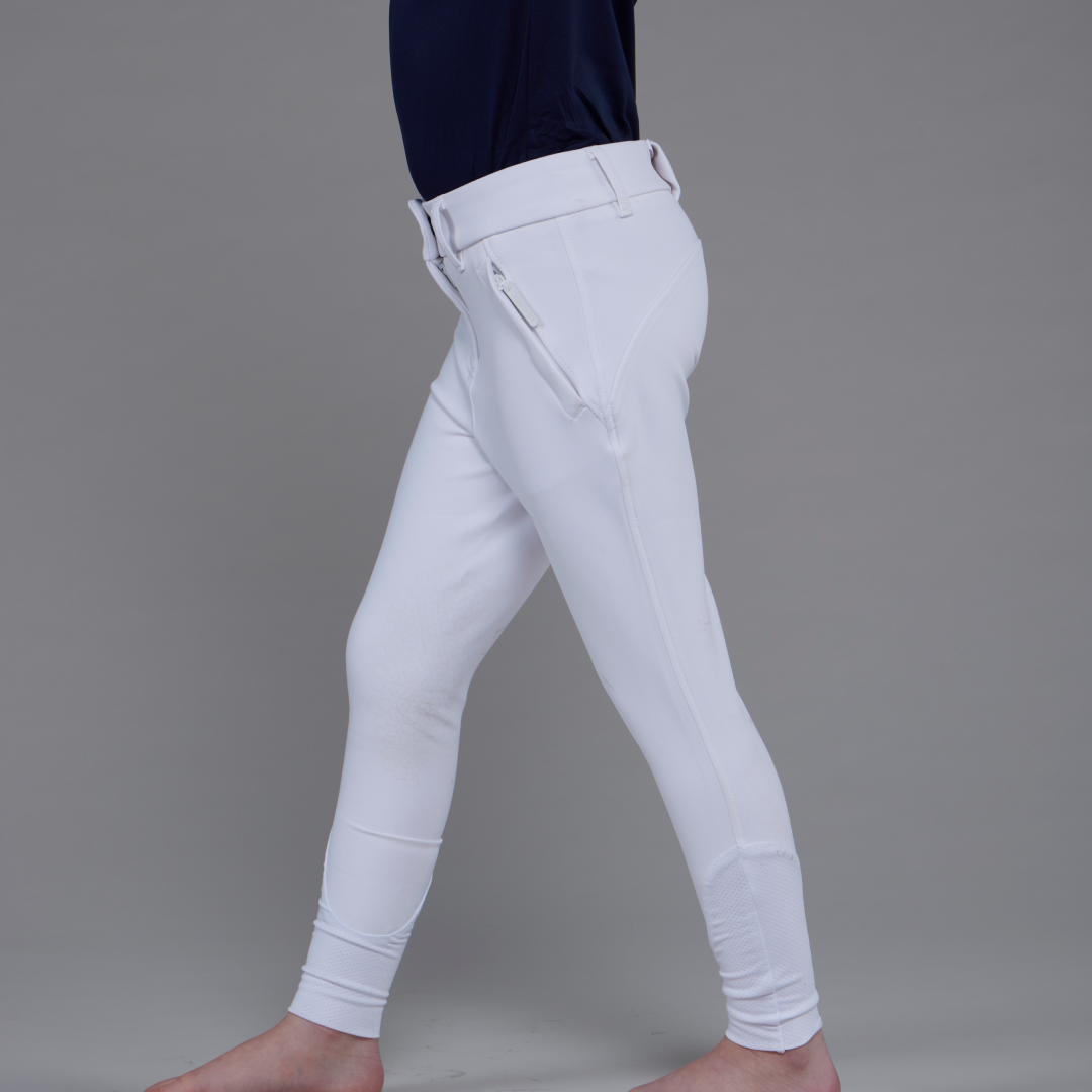Toggi Contour Children's Woven Breeches #colour_white