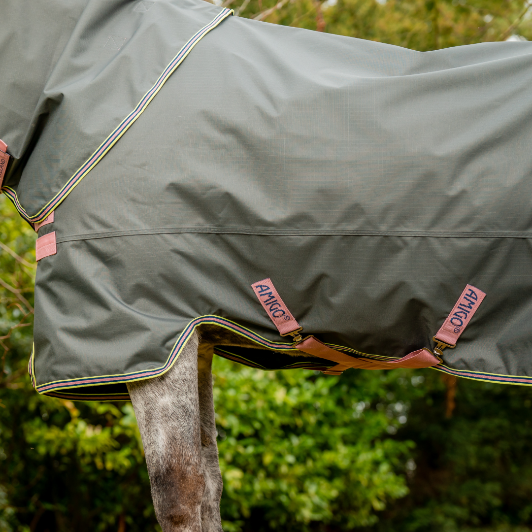 Horseware Ireland Amigo Hero 0g Turnout Rug #colour_shadow-rose-navy