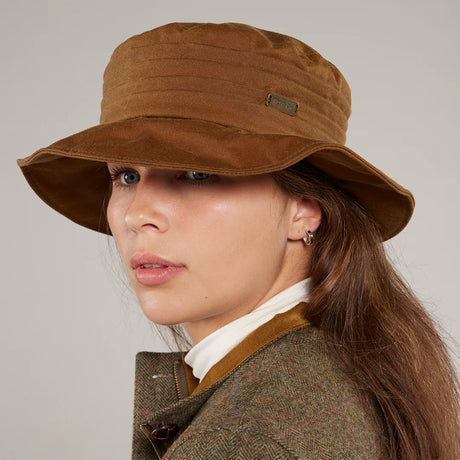 Toggi Ladies Monroe Wax Cloche #colour_tan