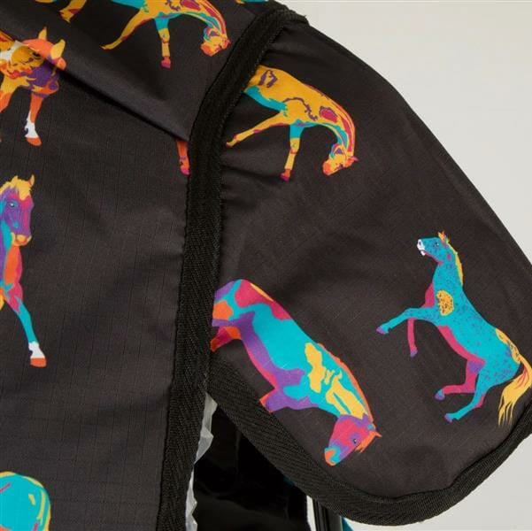 Ontario 220g Combo Turnout Rug #colour_black-horse