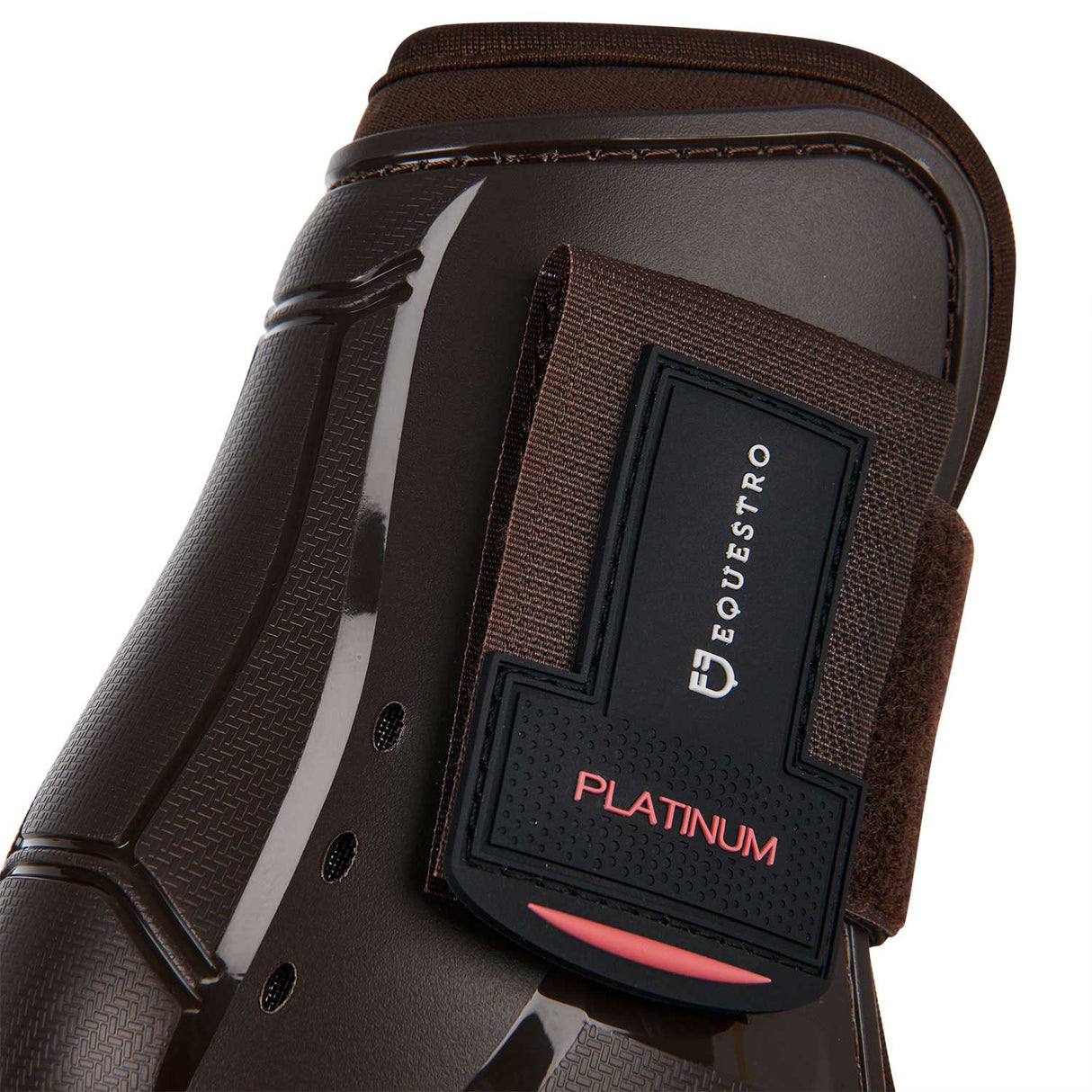 Equestro Tendon Boots And Closed Fetlock In TPU And Neoprene #colour_brown