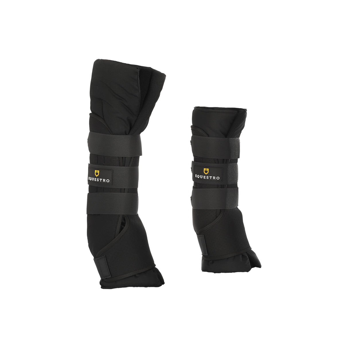 Equestro Padded Stable Boots With Velcro Closure