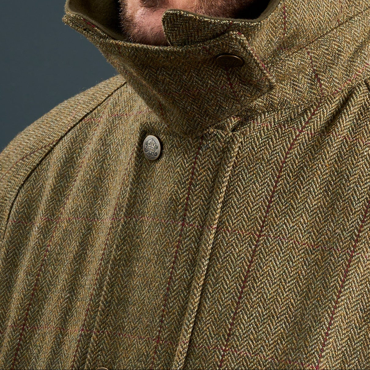 Alan Paine Rutland Men’s Waterproof Coat #colour_oakley