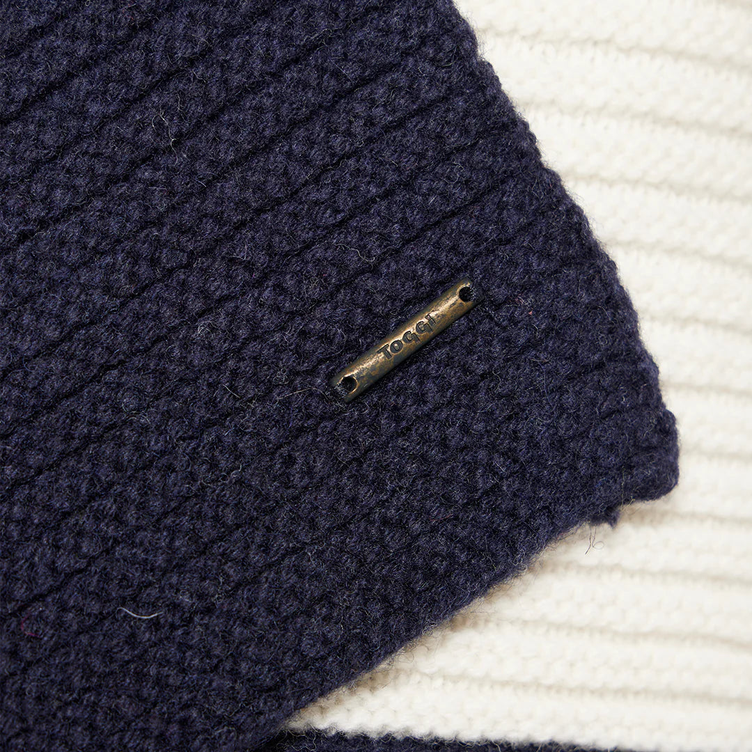 Toggi Thorpe Knitted Scarf #colour_winter-white