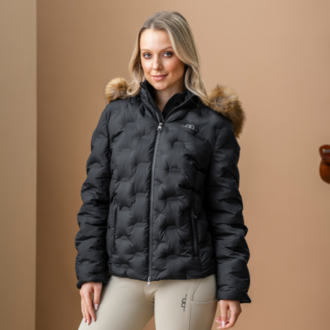 Alessandro Albanese Ara Puffer Coat #colour_core-black