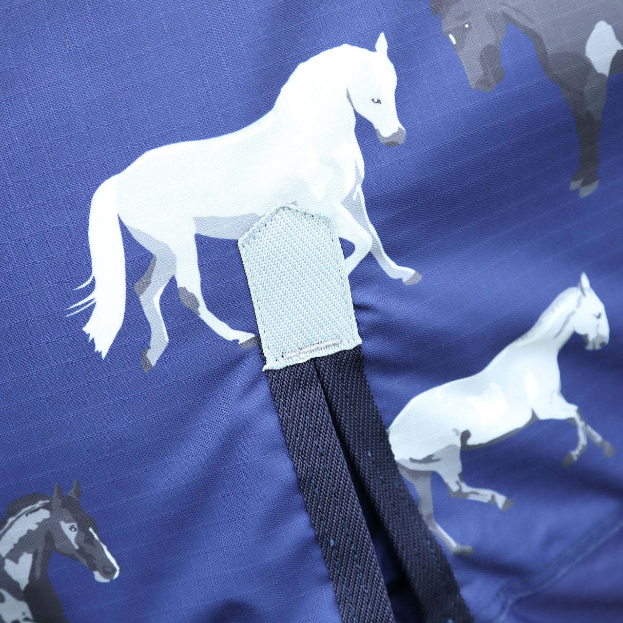 Bridleway Ontario Lite Combo Turnout Rug #colour_navy-horse