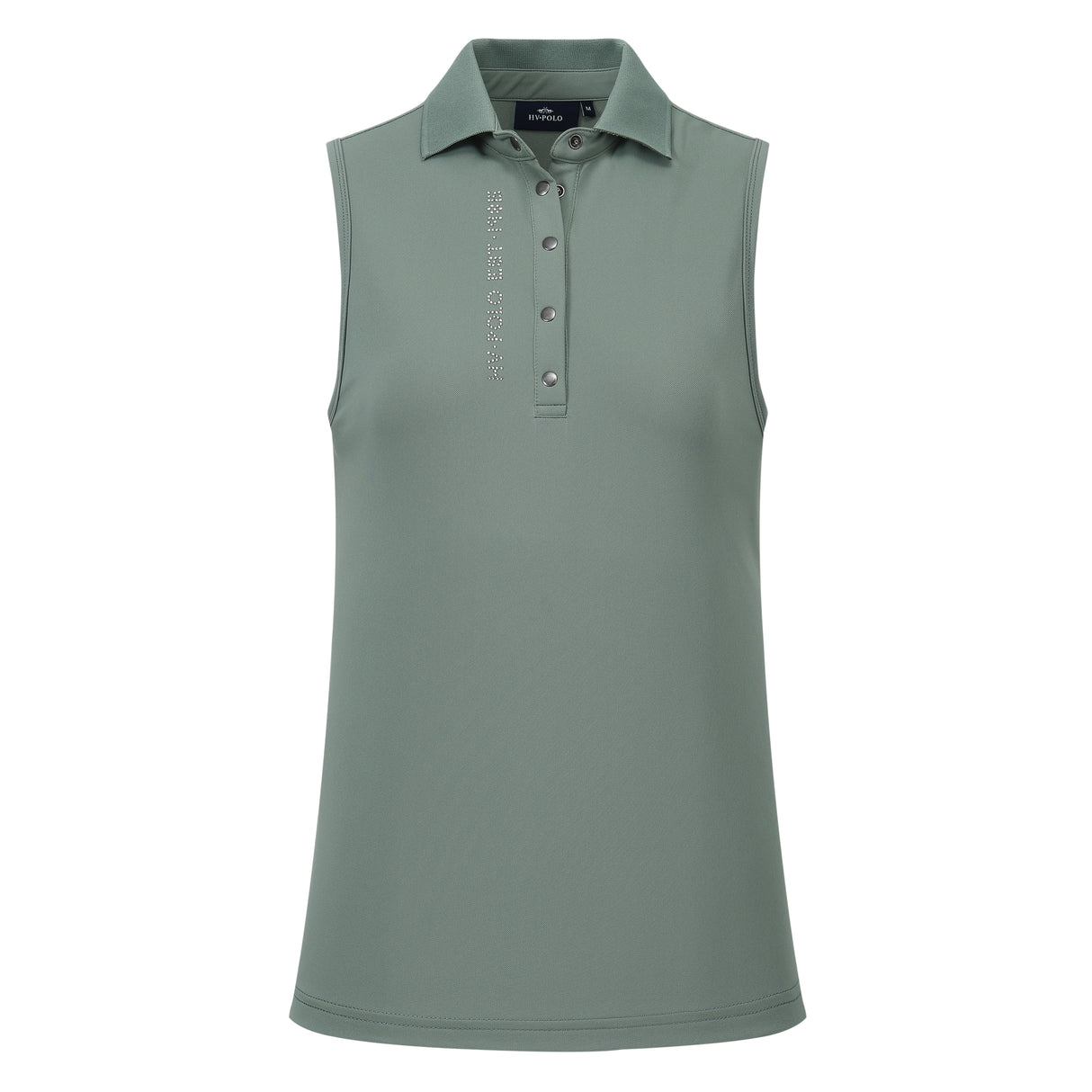 HV Polo Myrthe Sleeveless Polo Shirt #colour_greenery
